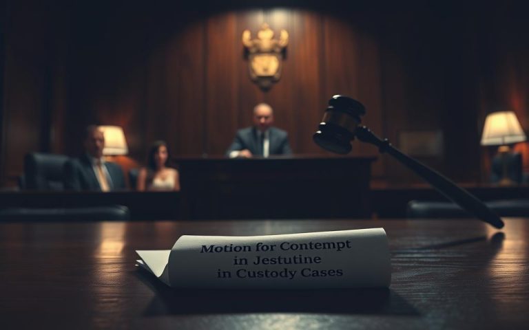 Motion For Contempt In Custody Cases