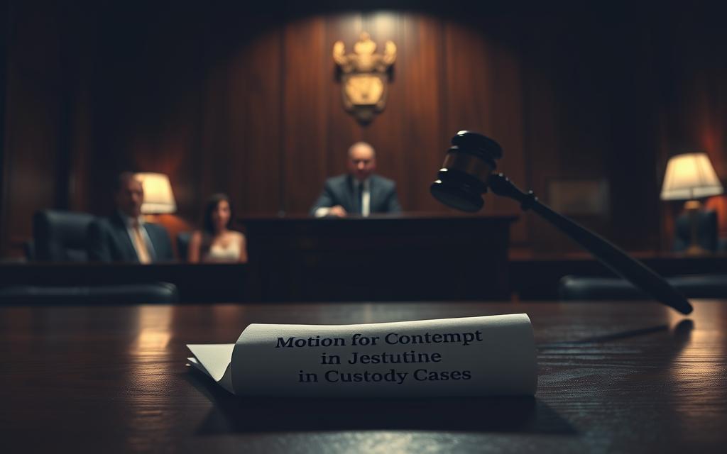 Motion For Contempt In Custody Cases